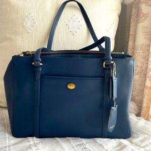 Coach purse (blue)